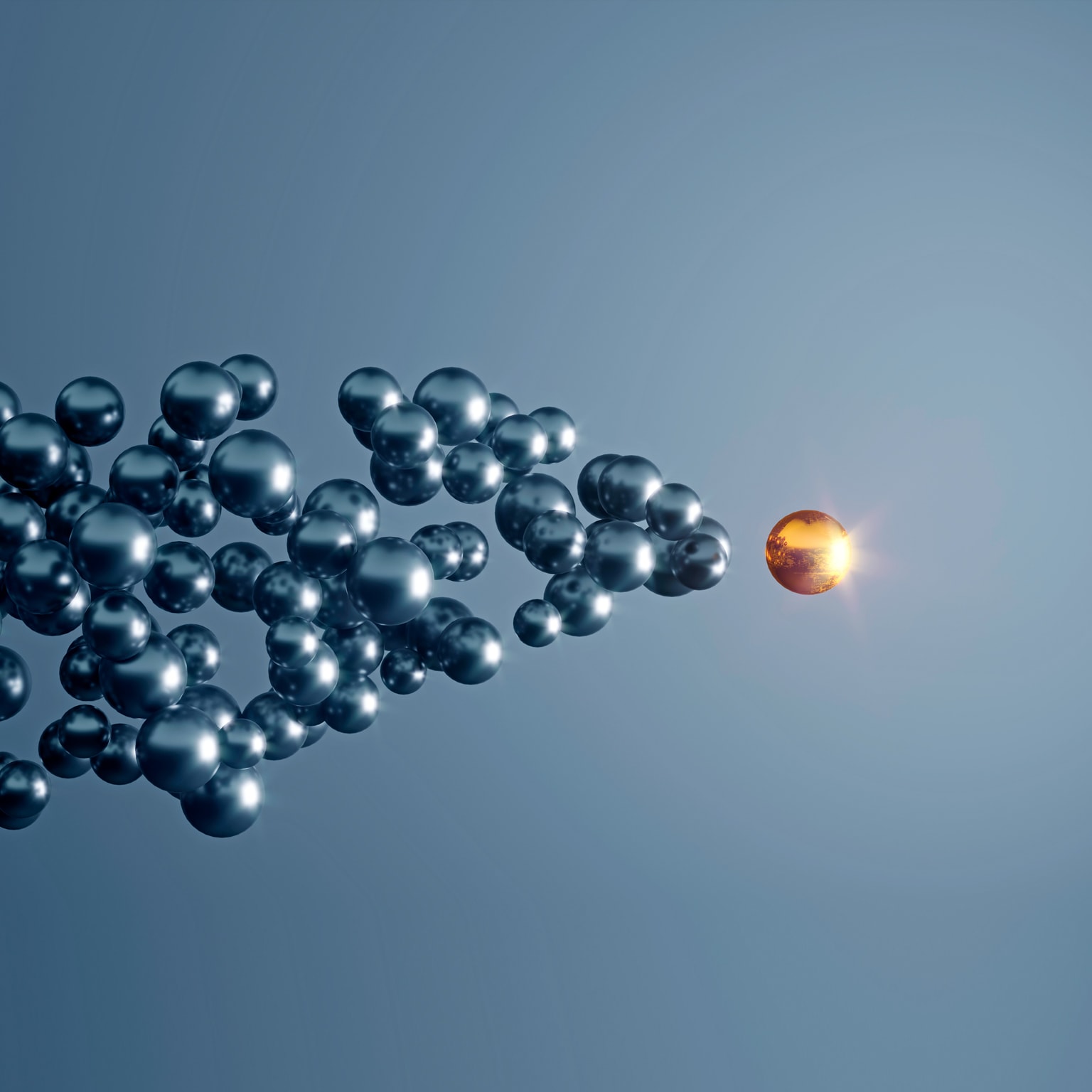 Leadership and Individuality Concept