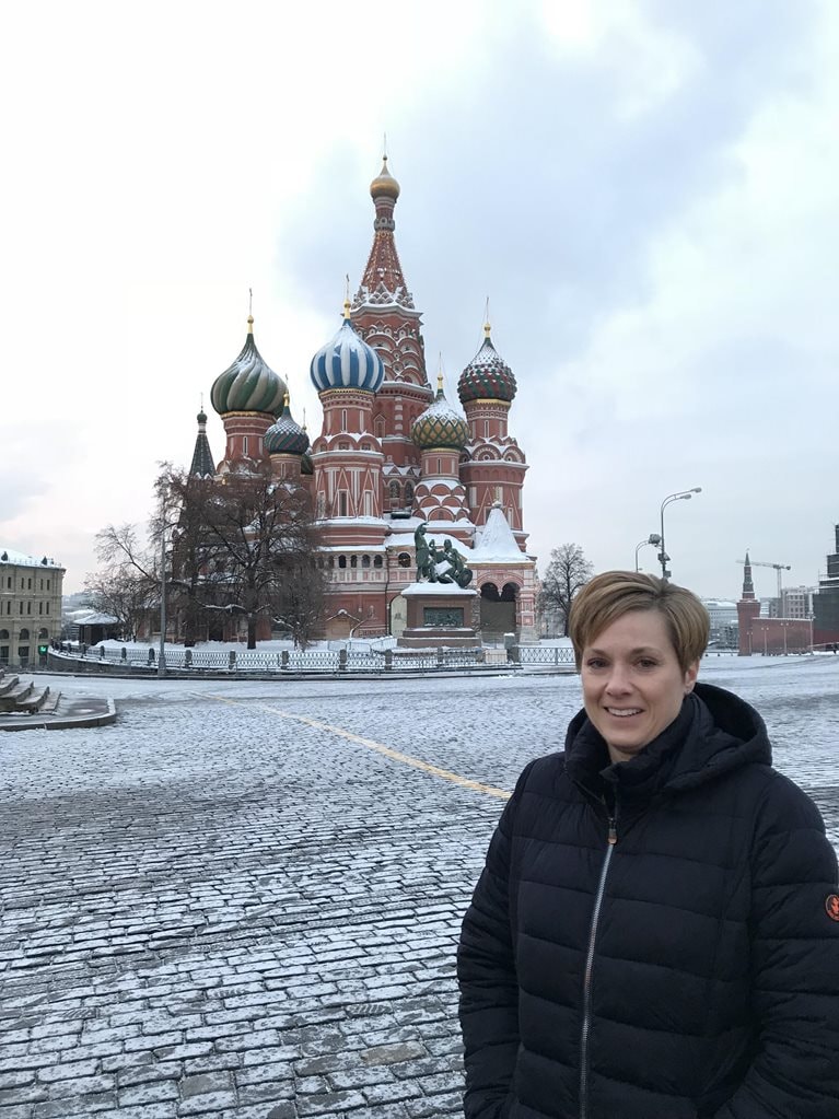 Trish in Moscow