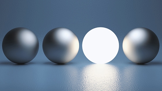 four spheres