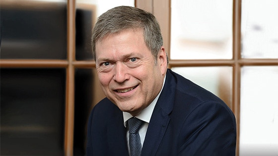 A photo of Tata Motors CEO and managing director Guenter Butschek