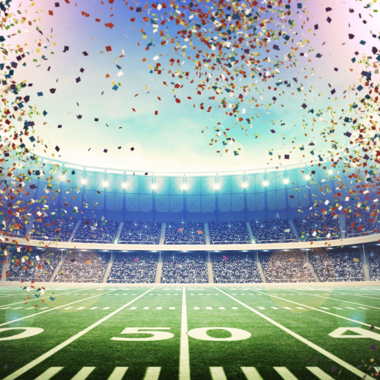 Image of a football field