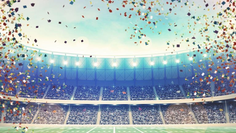 Image of a football field