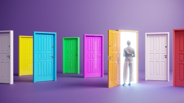 An image linking to the web page “Tough trade-offs: How time and career choices shape the gender pay gap” on McKinsey.com.