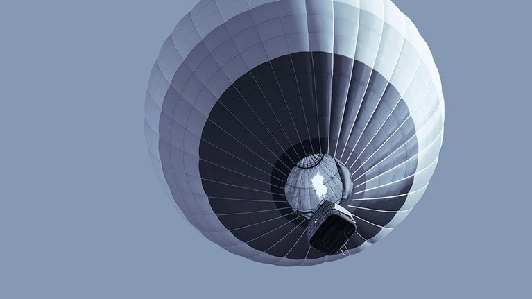 Image of a hot air balloon
