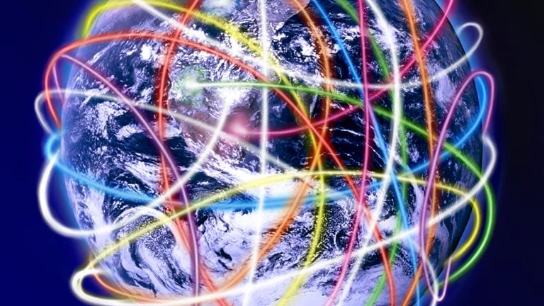 An image linking to the web page “Geopolitics and the geometry of global trade” on McKinsey.com.
