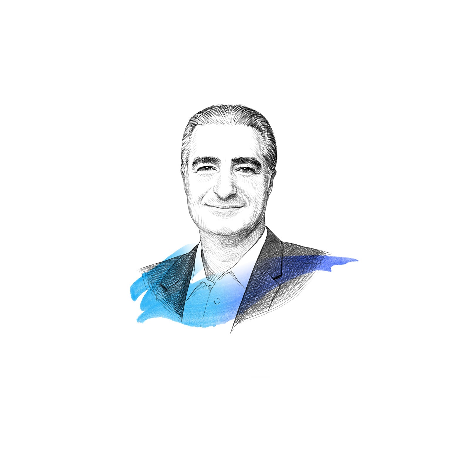 Illustration of McKinsey Partner, Homayoun Hatami