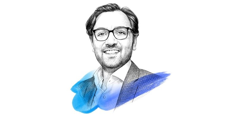 Drawing of McKinsey Partner, Vaibhav Gujral