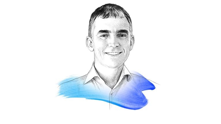 A drawing of John Murnane