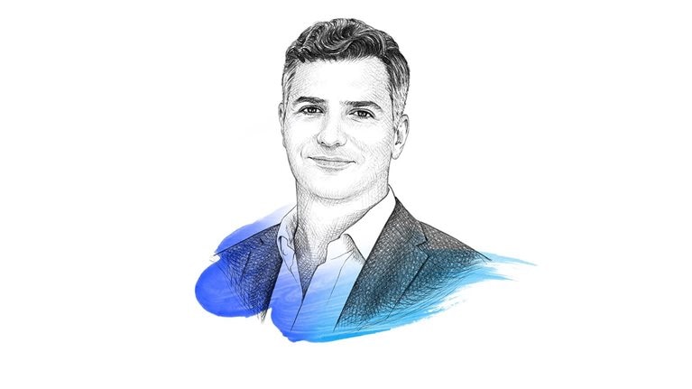 A drawing of Steve Reis