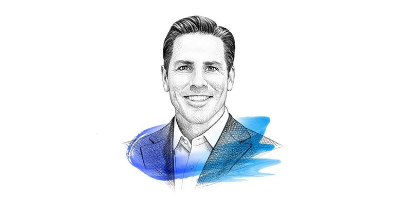 A drawing of Matt Watters