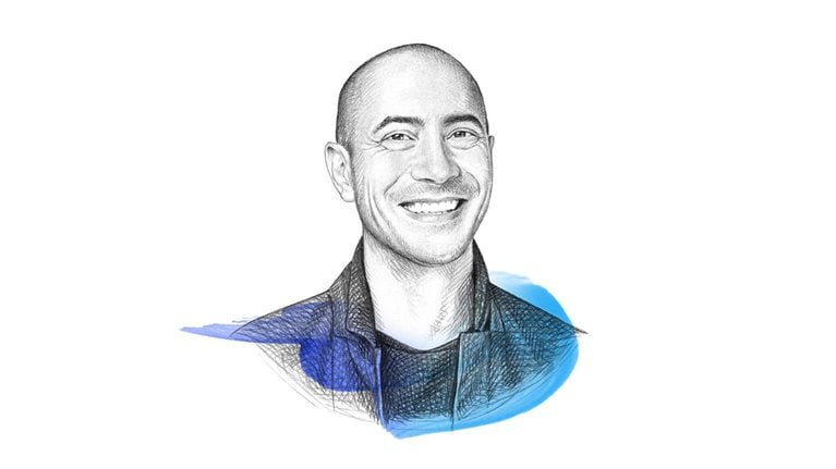 A drawing of Chris Smith