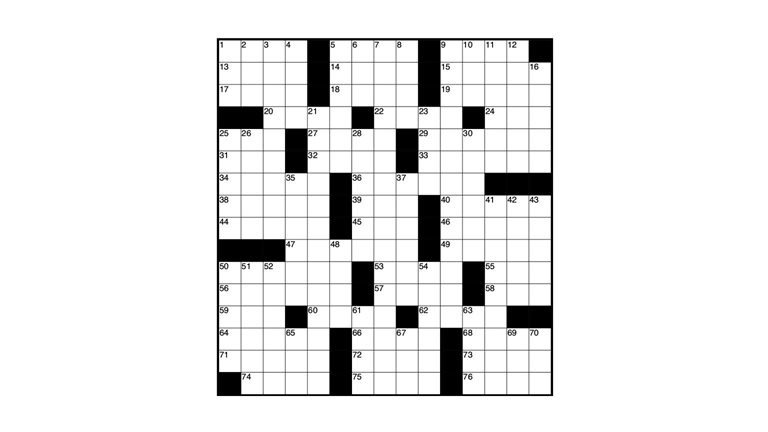The McKinsey Crossword: Arenas of Tomorrow | No. 240 