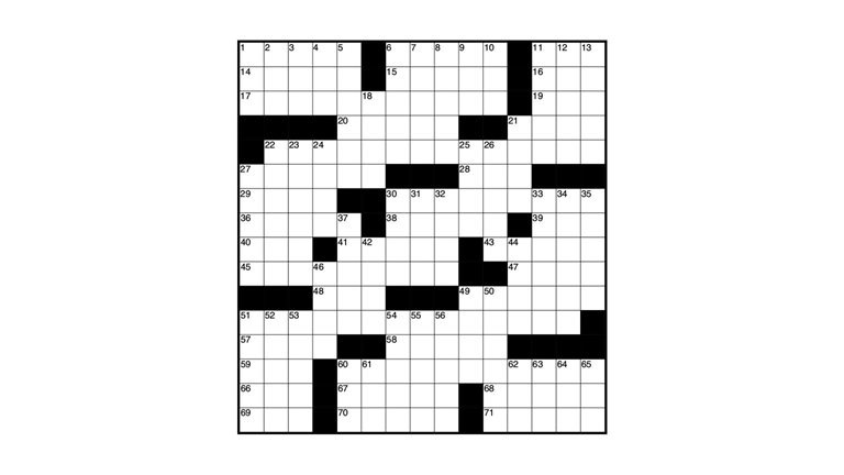 The McKinsey Crossword: Country Club | No. 254