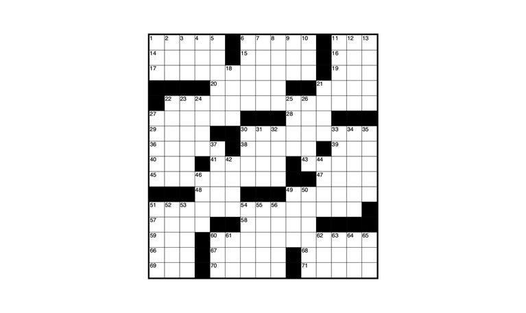The McKinsey Crossword: Country Club | No. 254