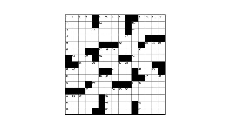 The McKinsey Crossword: Rhyming Hits | No. 255