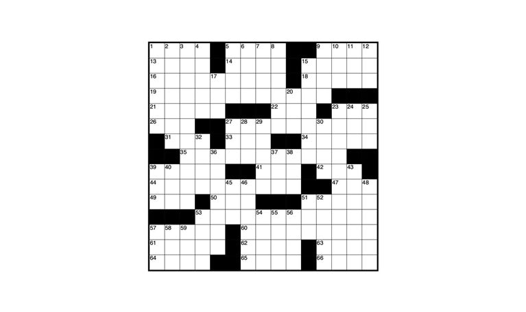 The McKinsey Crossword: Rhyming Hits | No. 255