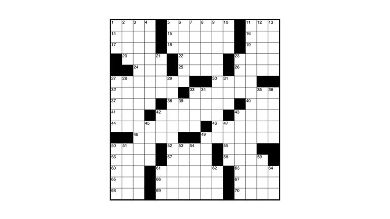 The McKinsey Crossword: The Color of Love | No. 63