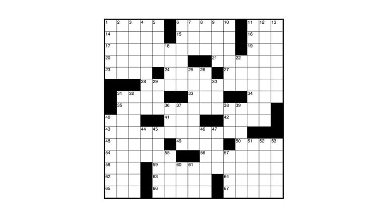 The McKinsey Crossword: State Your Name | No. 64
