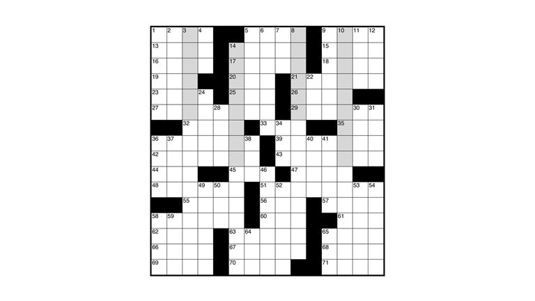 Image  crossword board