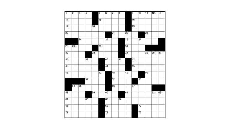 The McKinsey Crossword: Rhymes With H | No. 78