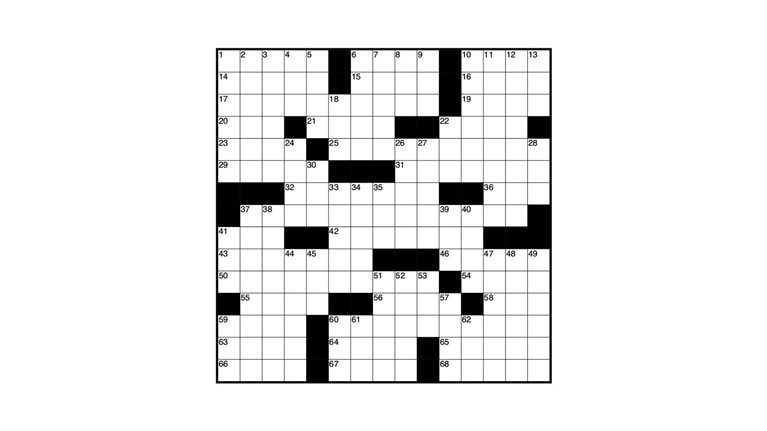 The McKinsey Crossword: B&W Series | No. 156