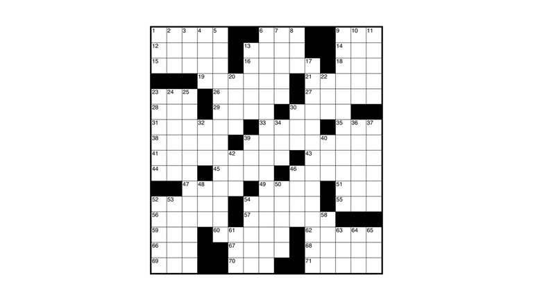 Crossword puzzle for The McKinsey Crossword: Quite Clever | No. 93