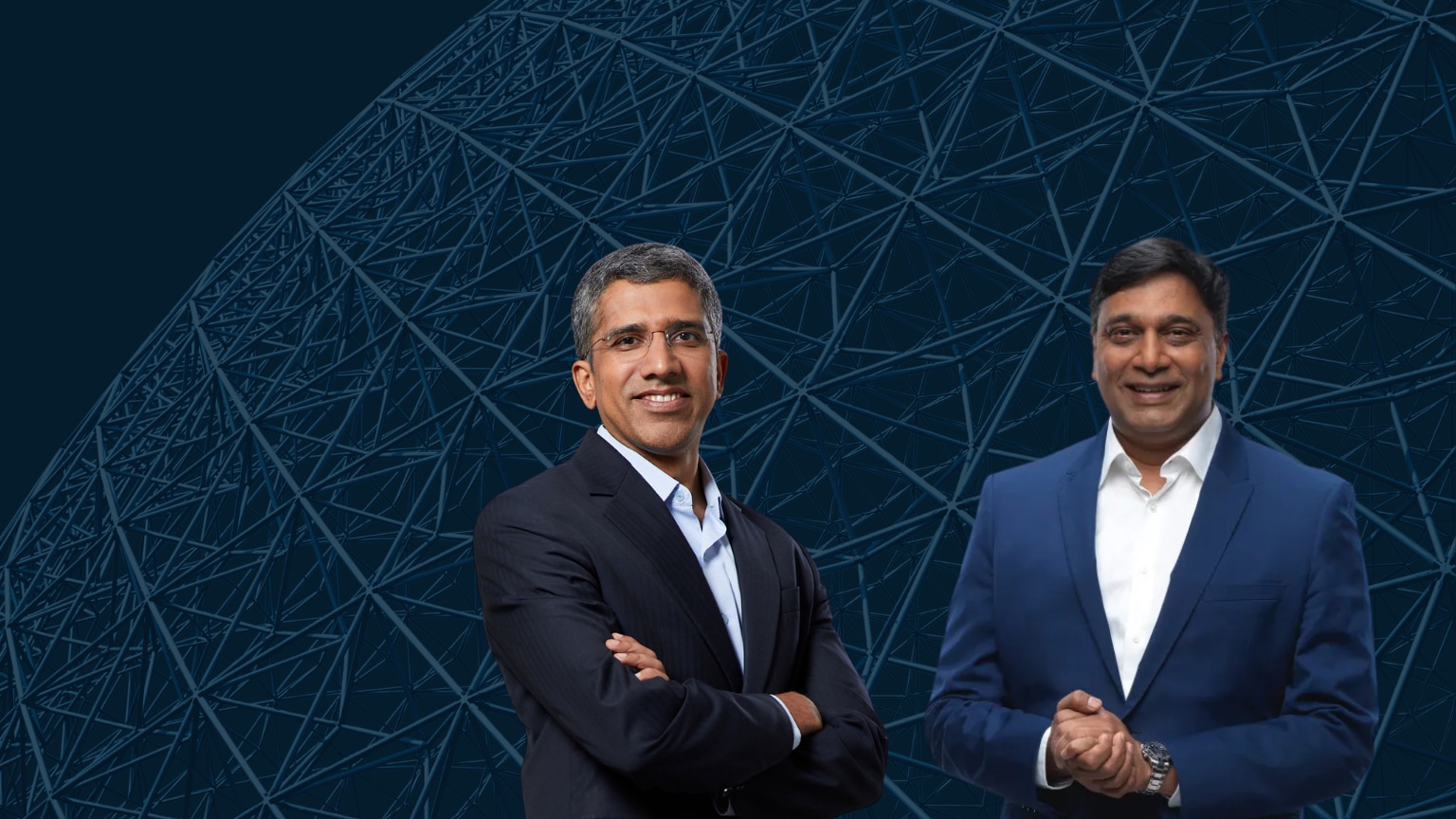 McKinsey senior partner, Vinayak HV (left) and IOH’s president and CEO, Vikram Sinha