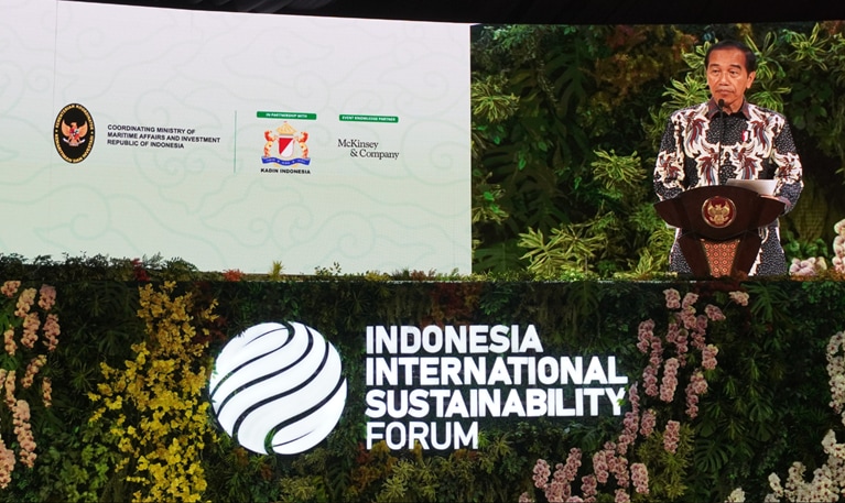McKinsey champions sustainable, inclusive growth at the 2024 Indonesia International Sustainability Forum