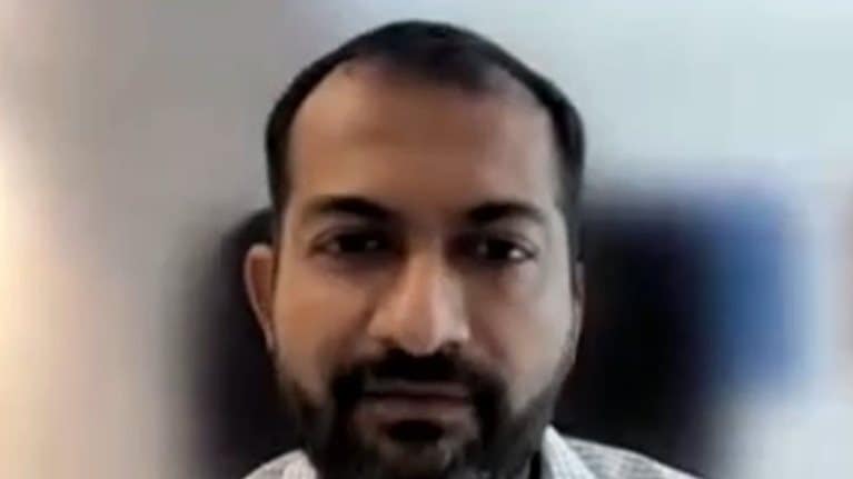 portrait of Naveen Unni