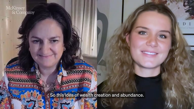 Maria Martinez with Alexia de Broglie screenshot