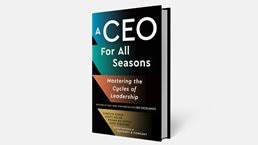 A CEO For All Seasons book jacket
