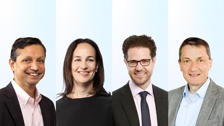 McKinsey senior partners Ramesh Srinivasan, Dana Maor, Kurt Strovink, and senior partner emeritus Hans-Werner Kaas