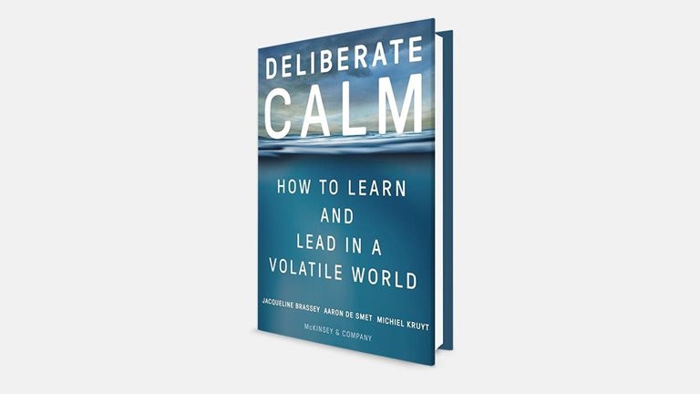 An image linking to the web page “Author Talks: How to learn and lead calmly through volatile times” on McKinsey.com.
