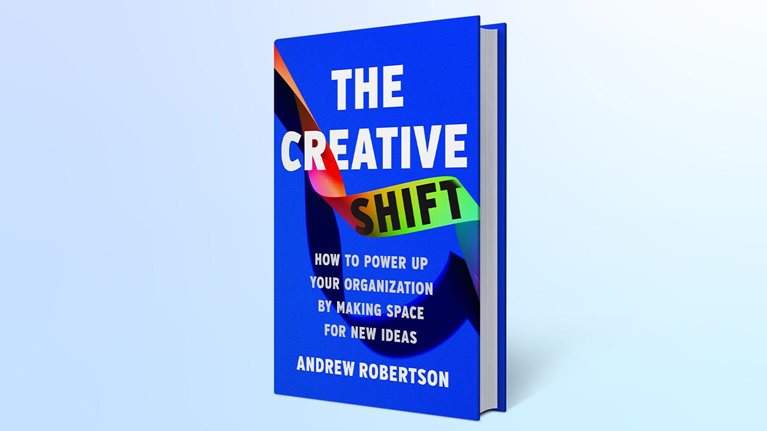 Image of The Creative Shift book cover.