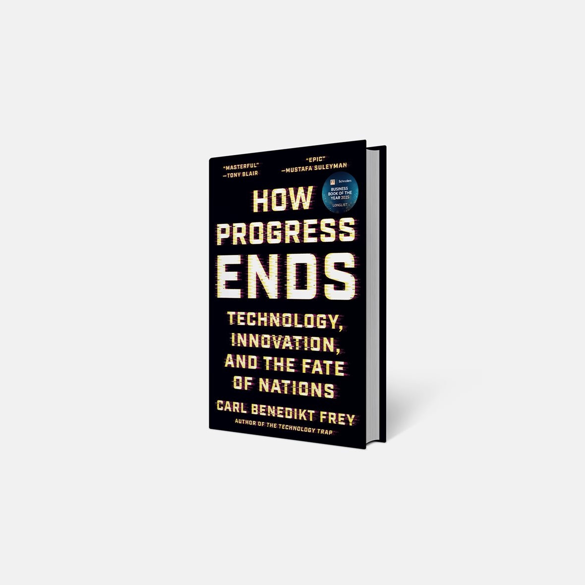 Photo of the How Progress Ends book.