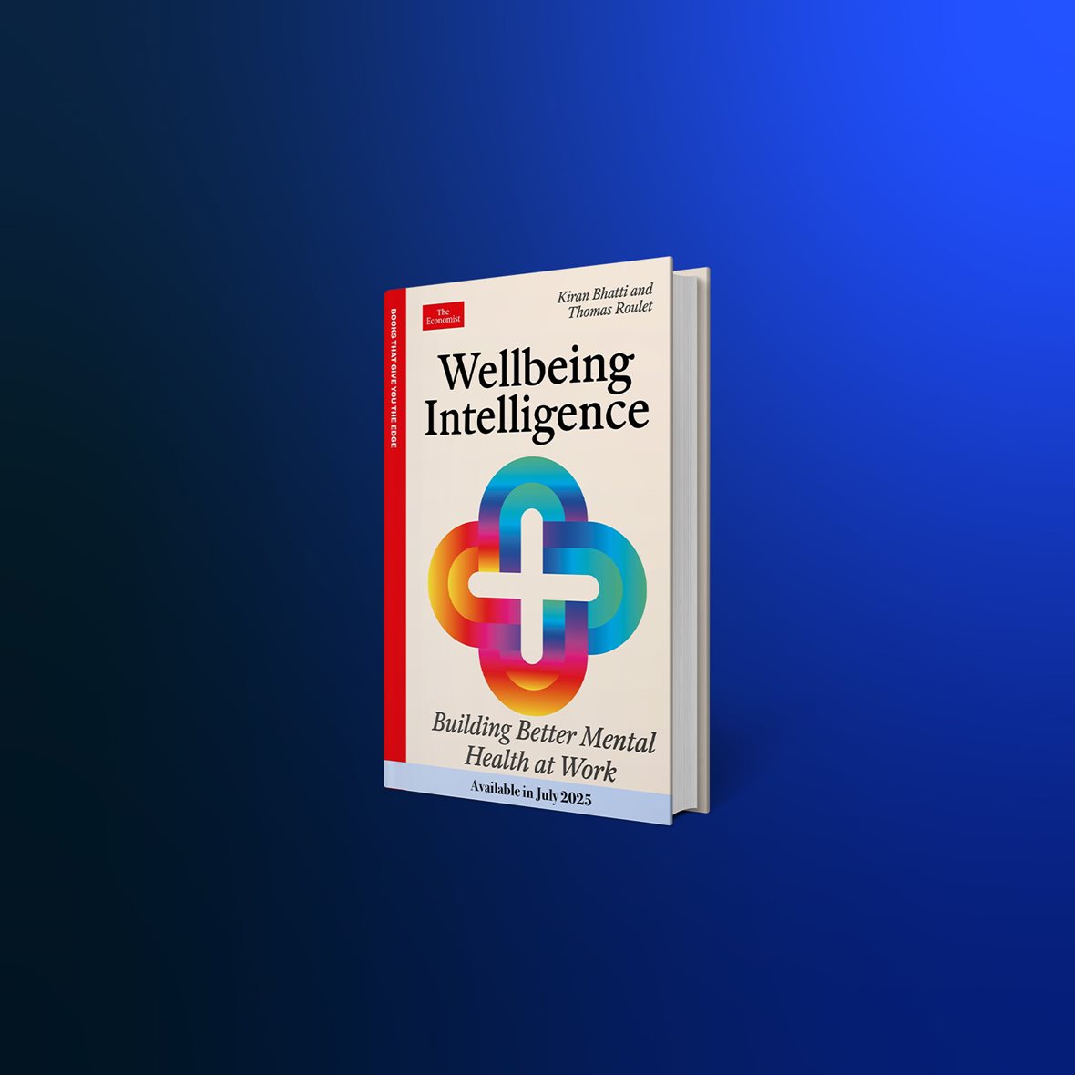 Image of the Wellbeing Intelligence book cover.