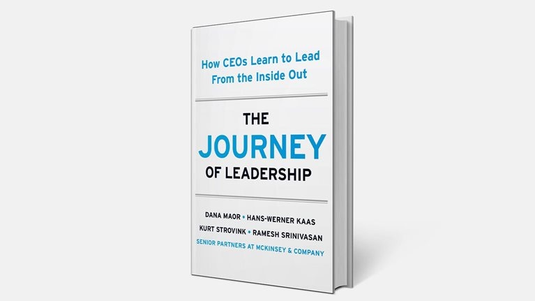 The Journey of Leadership book cover