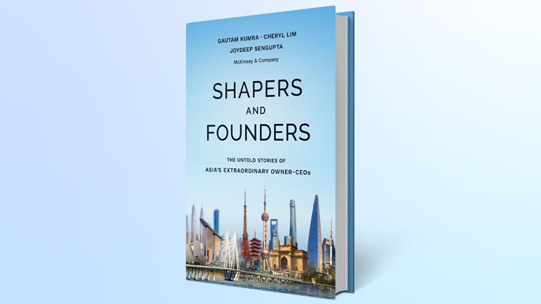 An image linking to the web page “The untold stories of Asia’s extraordinary owner-CEOs” on McKinsey.com.
