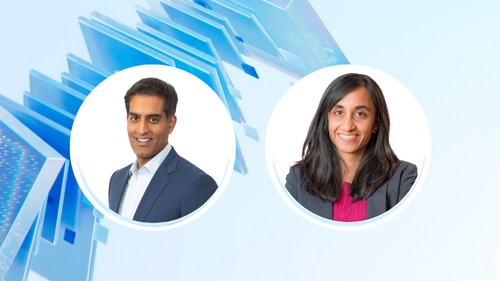 Senior partner Sanjay Kalavar and partner Mekala Krishnan 