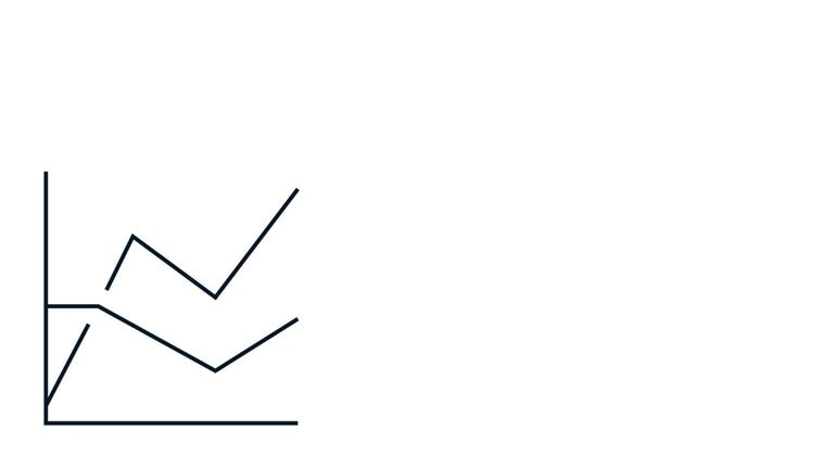 sales graph with X Y axis