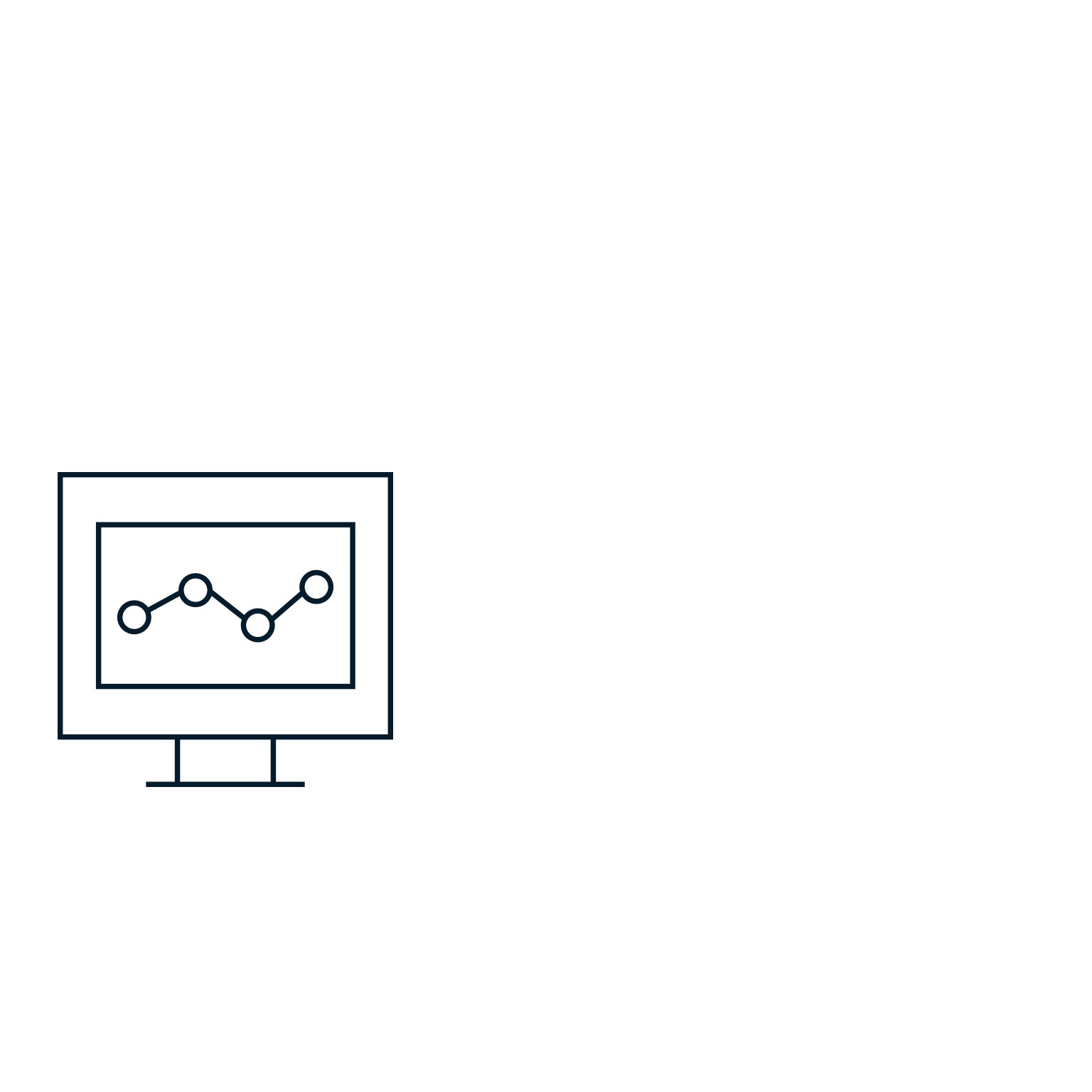 sales graph with data points