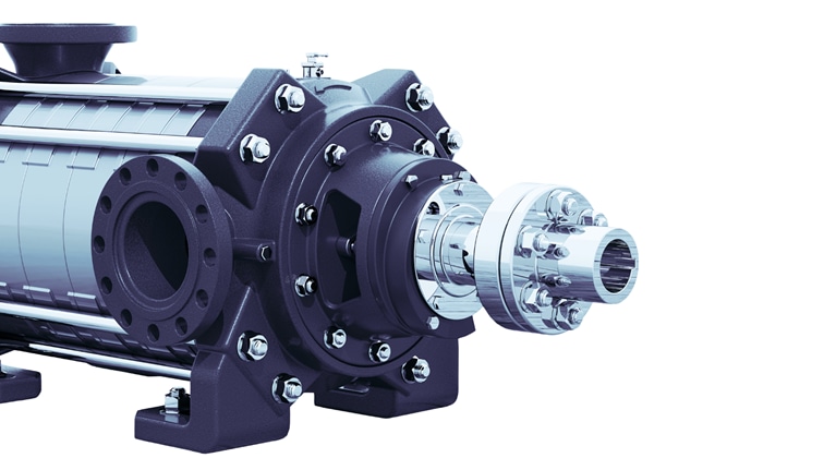 Horizontal multistage centrifugal pump