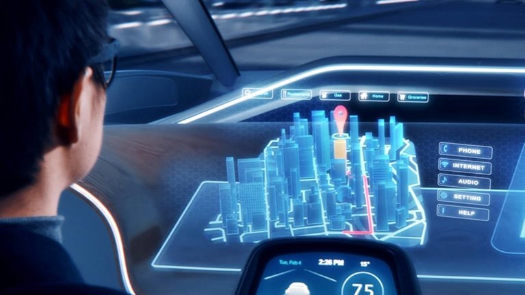 Digitized car dashboard