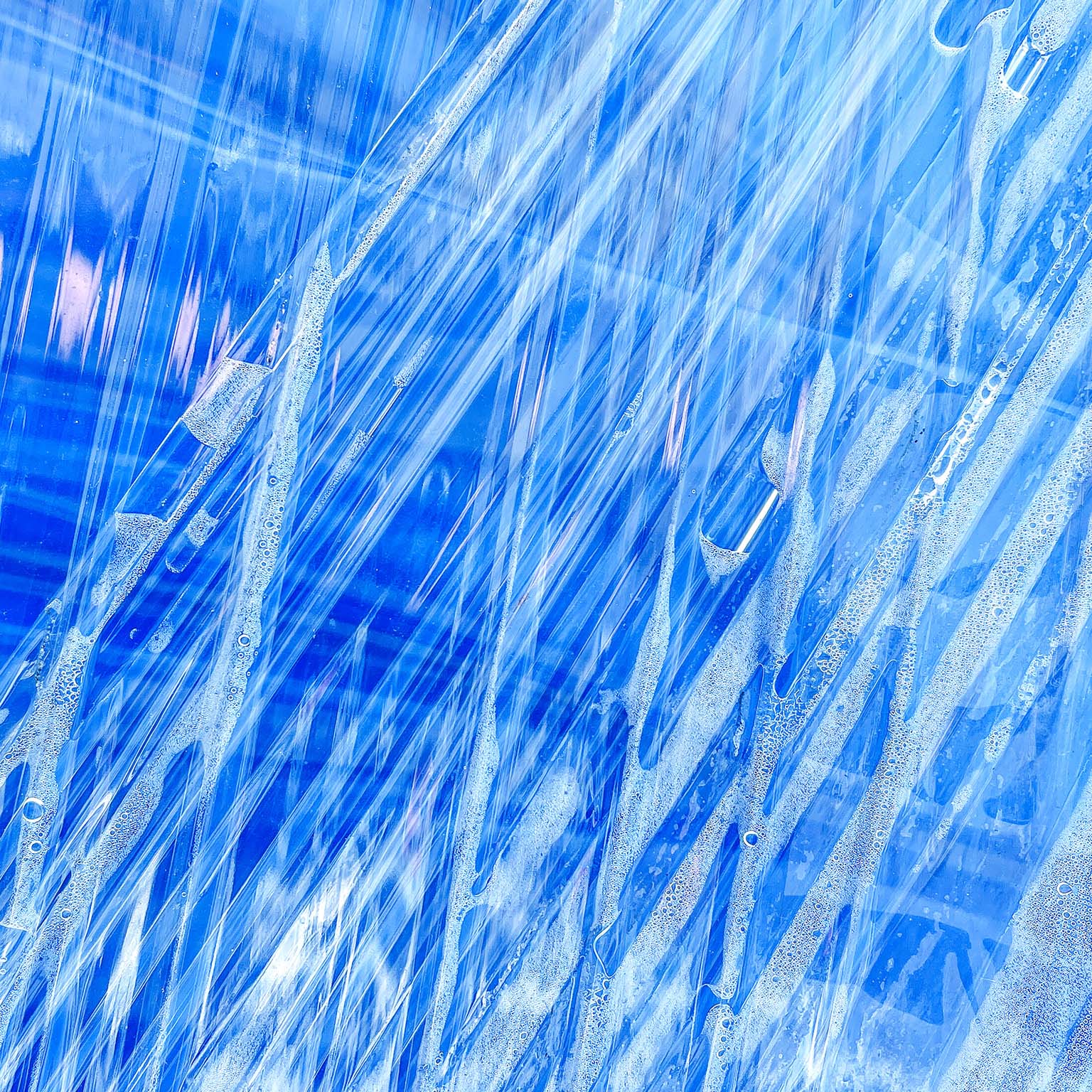 Abstract texture of packing foil