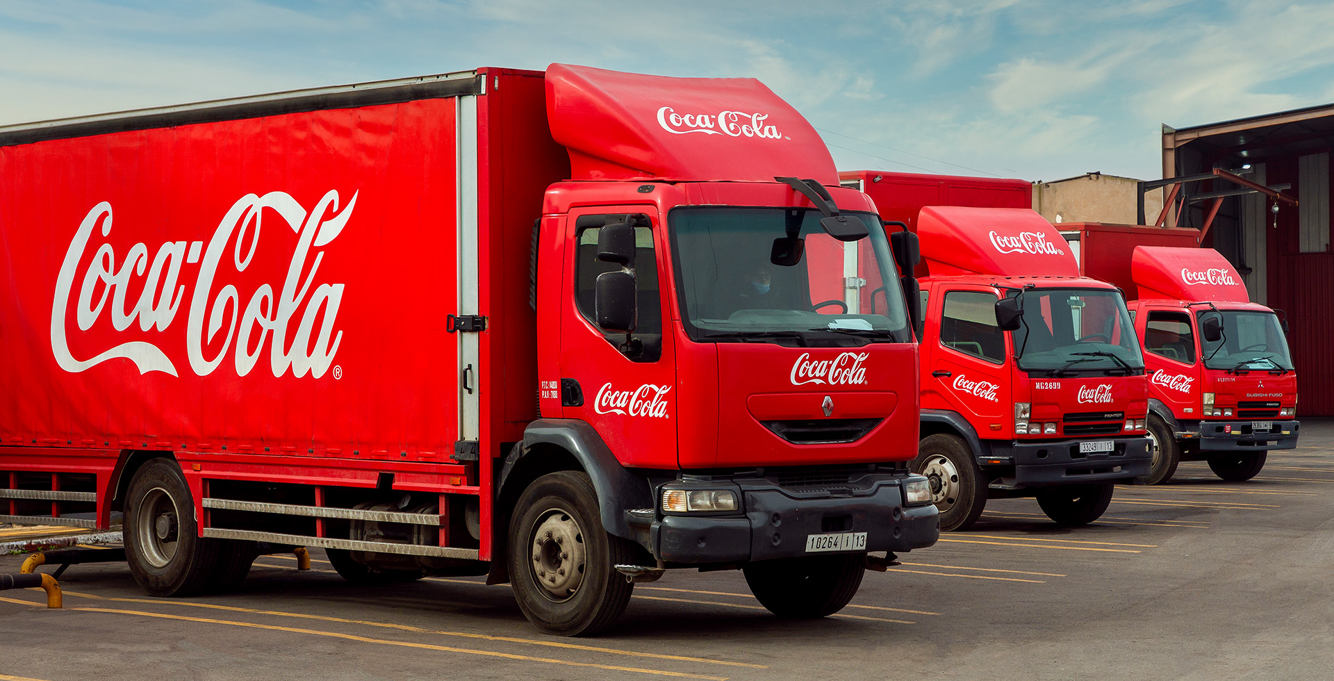Coca cola truck