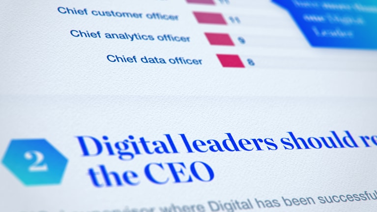 Building the right digital leadership