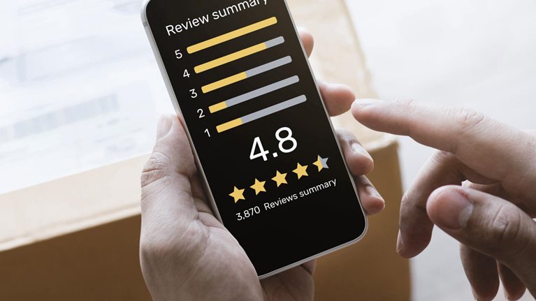 Five-star growth: Using online ratings to design better products