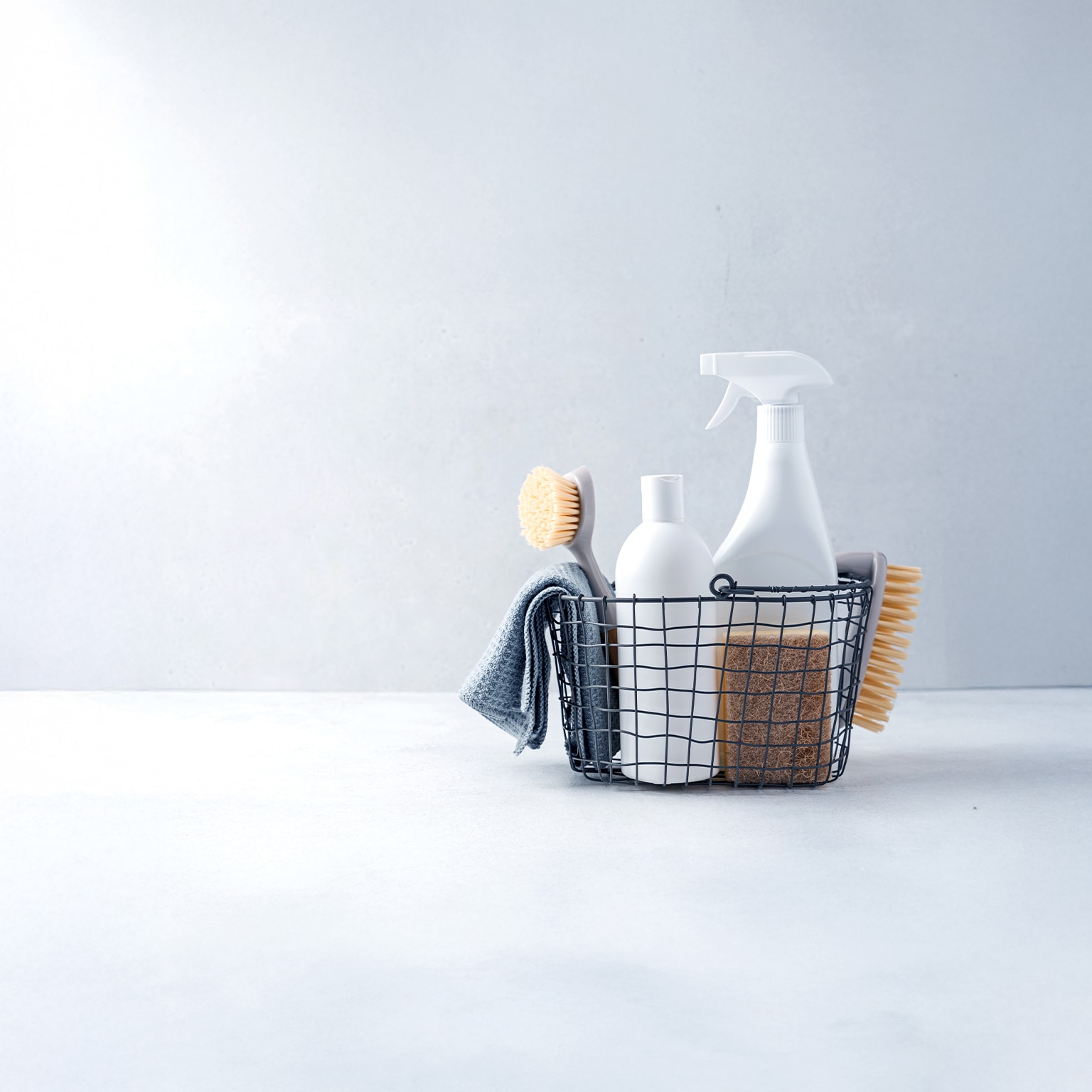 Cleaning service concept