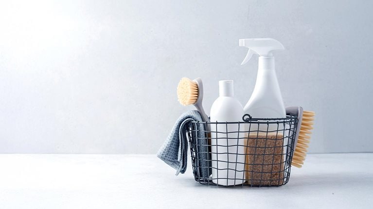 Cleaning service concept