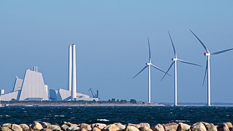 Power plant. - stock photo